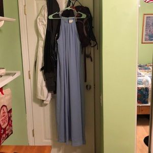 Blue formal dress by Everly size M
